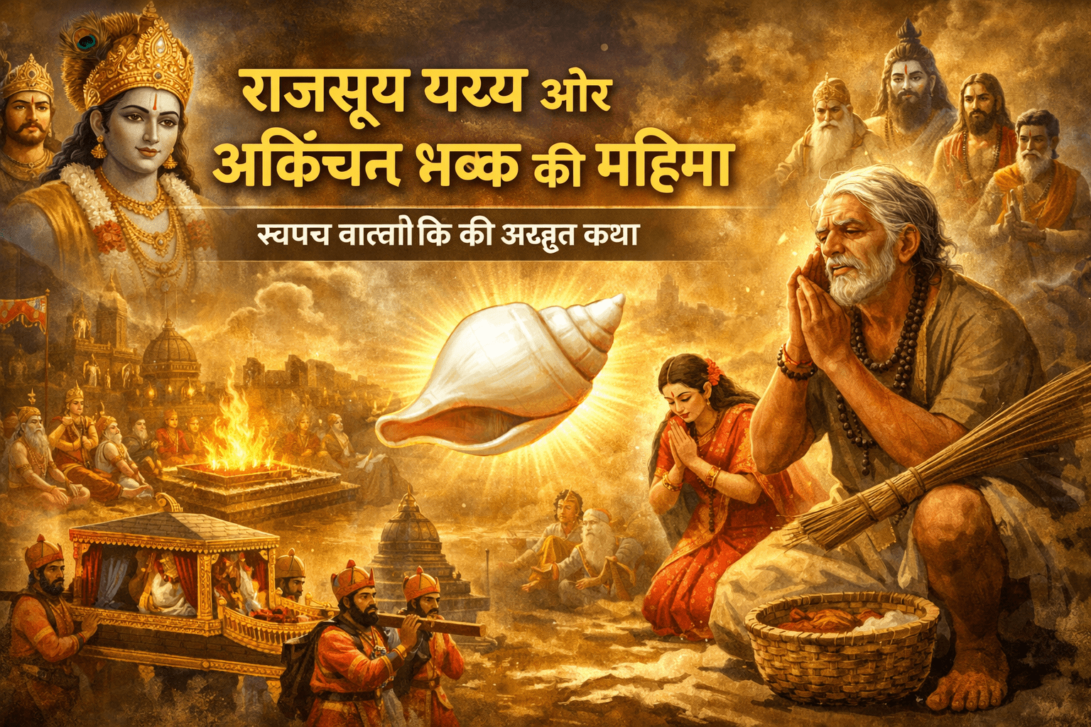 राजसूय यज्ञ और अकिंचन भक्त की कथा | स्वपच वाल्मीकि की महिमा