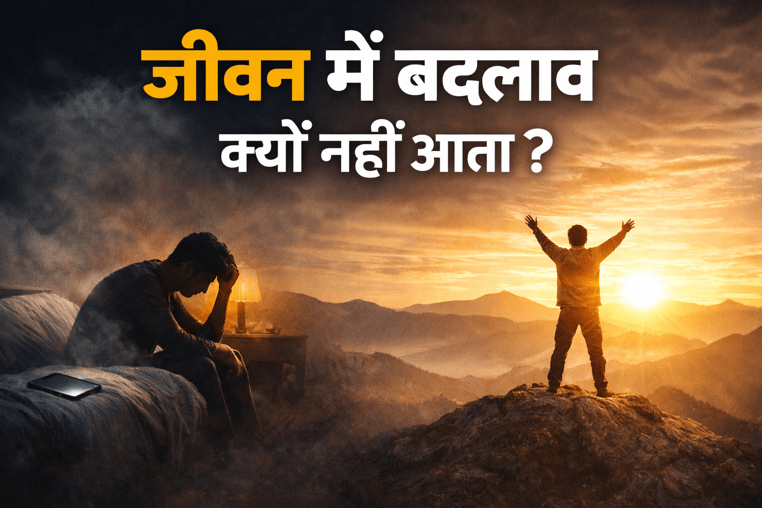 जीवन में बदलाव क्यों नहीं आता