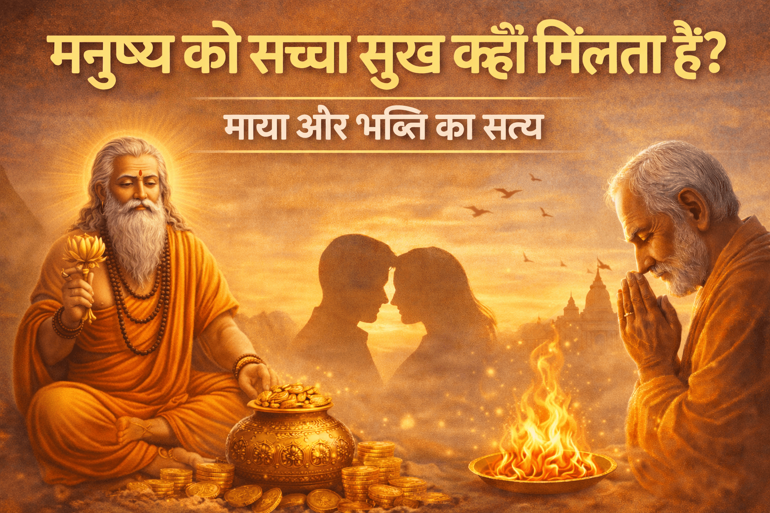 सच्चा सुख कहाँ मिलता है