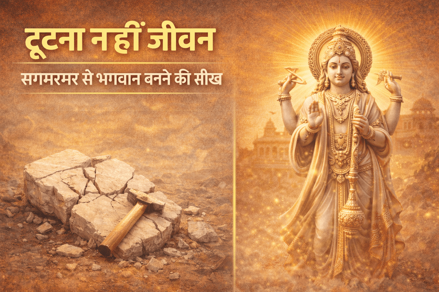 जीवन में टूटना नहीं